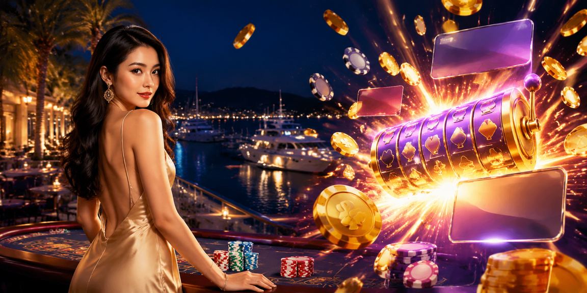 Peminat menikmati permainan hiburan slot di Langkawi